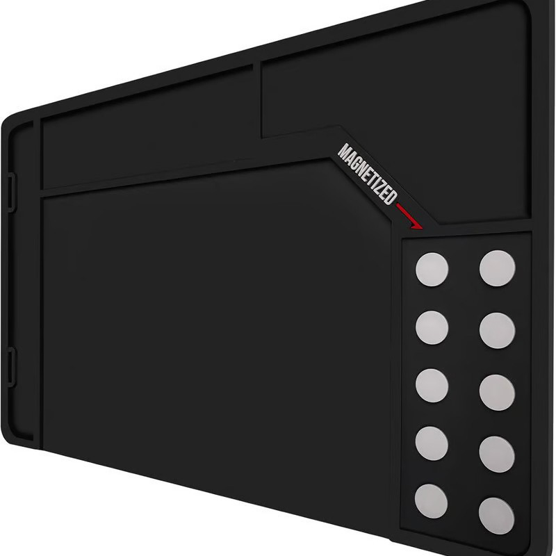 Magnetic Parts Tray - Cleaning Mat Mat With Magnetic Dots