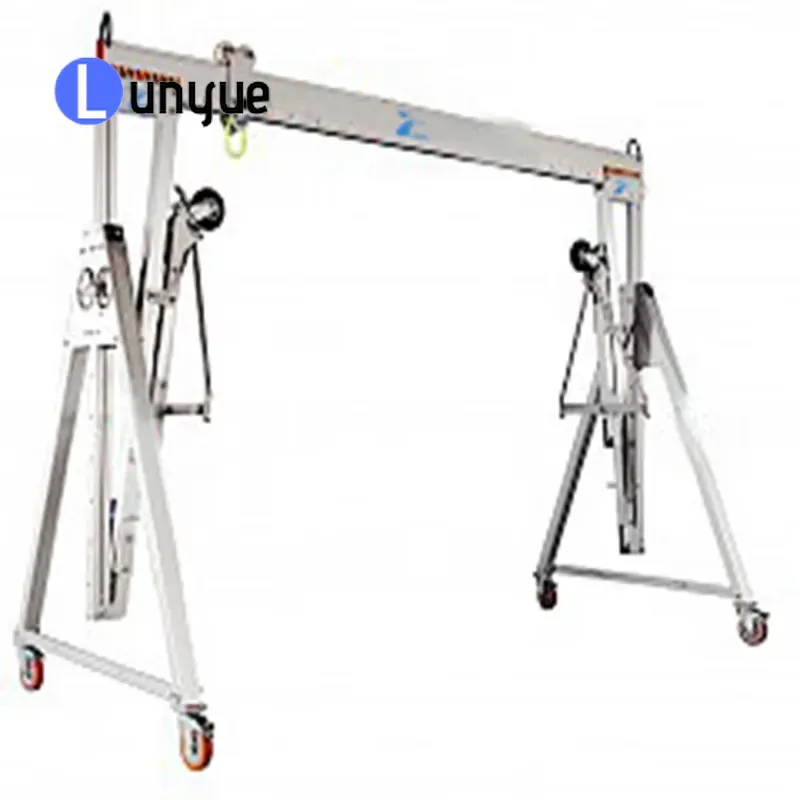 Workshop Tools Price - 3500kg Portable Aluminum Gantry Crane Light