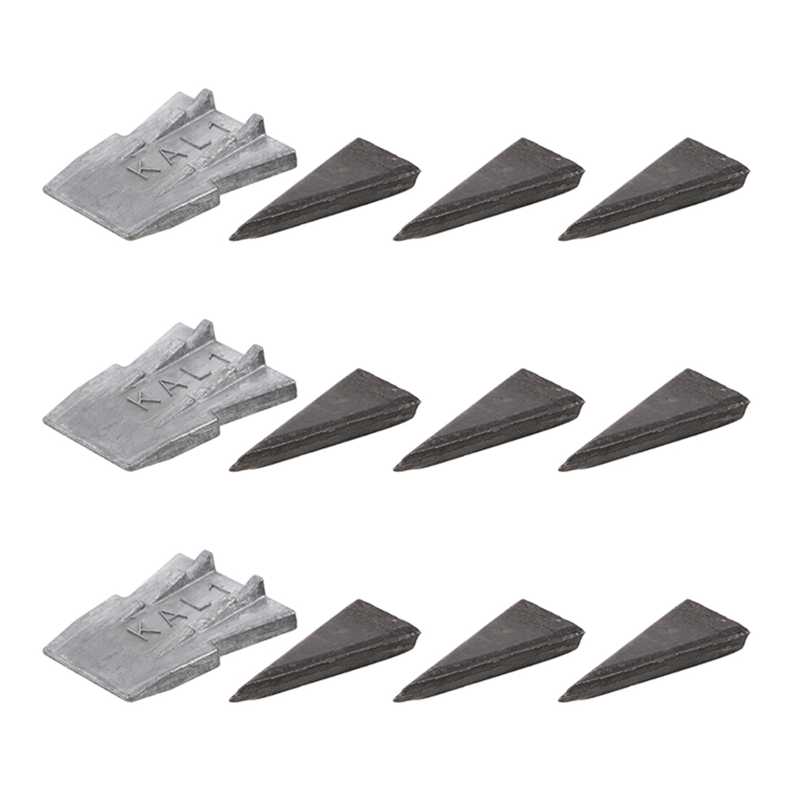 Tools For Metal Workshop - 12Pcs Axe Handle Wedges Metal Iron