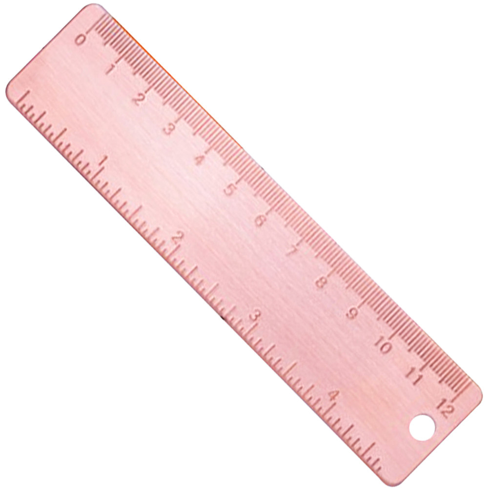 Workshop Tools In Engineering - High Quality Copper Straight Ruler Multi