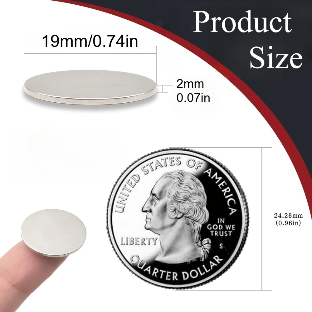 Circle Magnet 19x2mm Round Mag - đánh giá và giá Workshop Tools Used