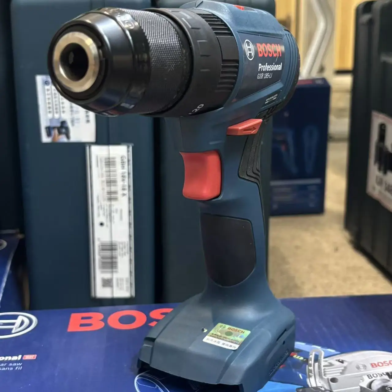 BOSCH GSB 185-LI Brushless Cor - đánh giá và giá Bosch Drill Gsb 18V