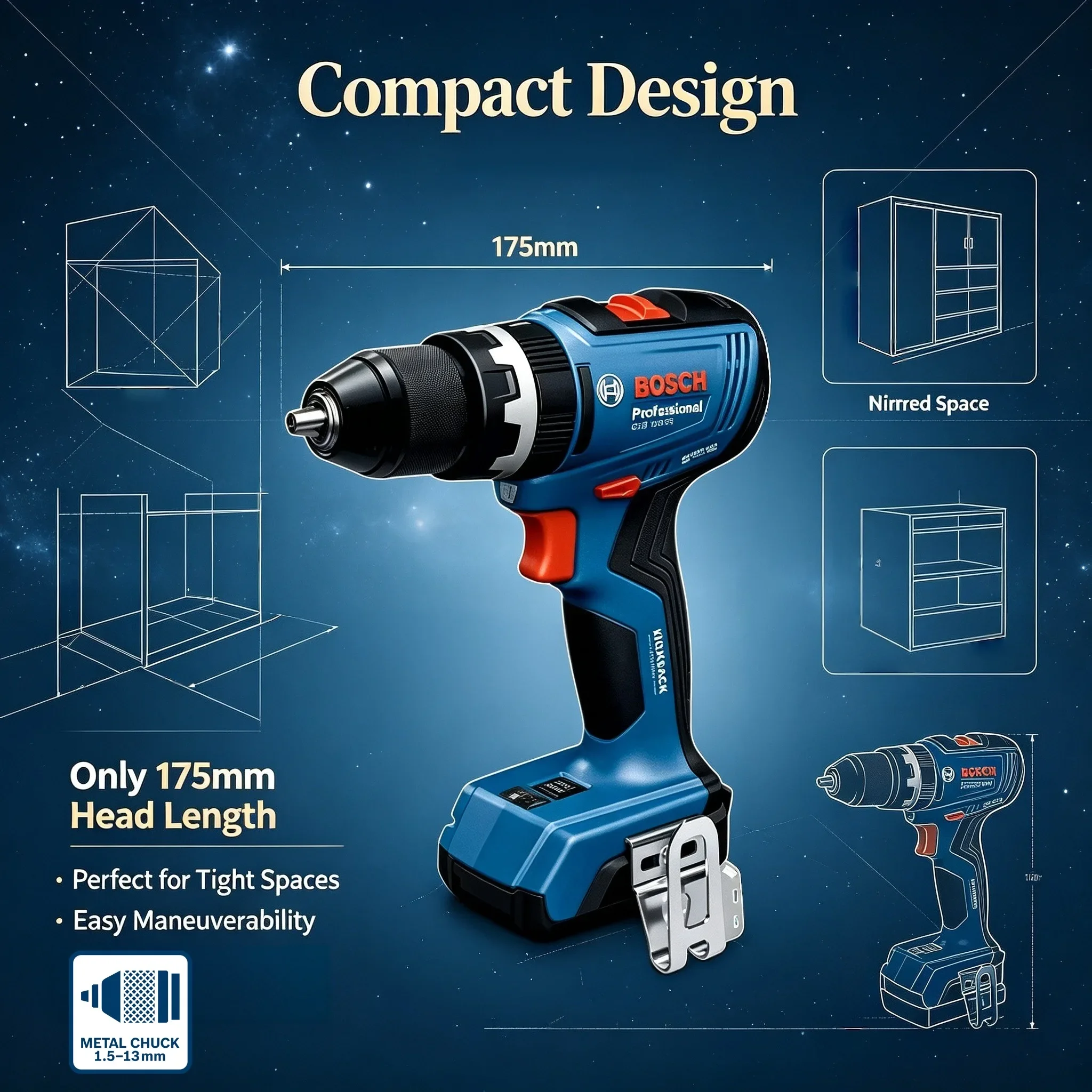 BOSCH  GSB 18V-65 Brushless Co - đánh giá và giá Bosch Drill Gsb 18V