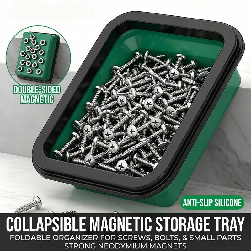 Magnetic Tray Silicone Organiz - đánh giá và giá Magnetic Parts Tray