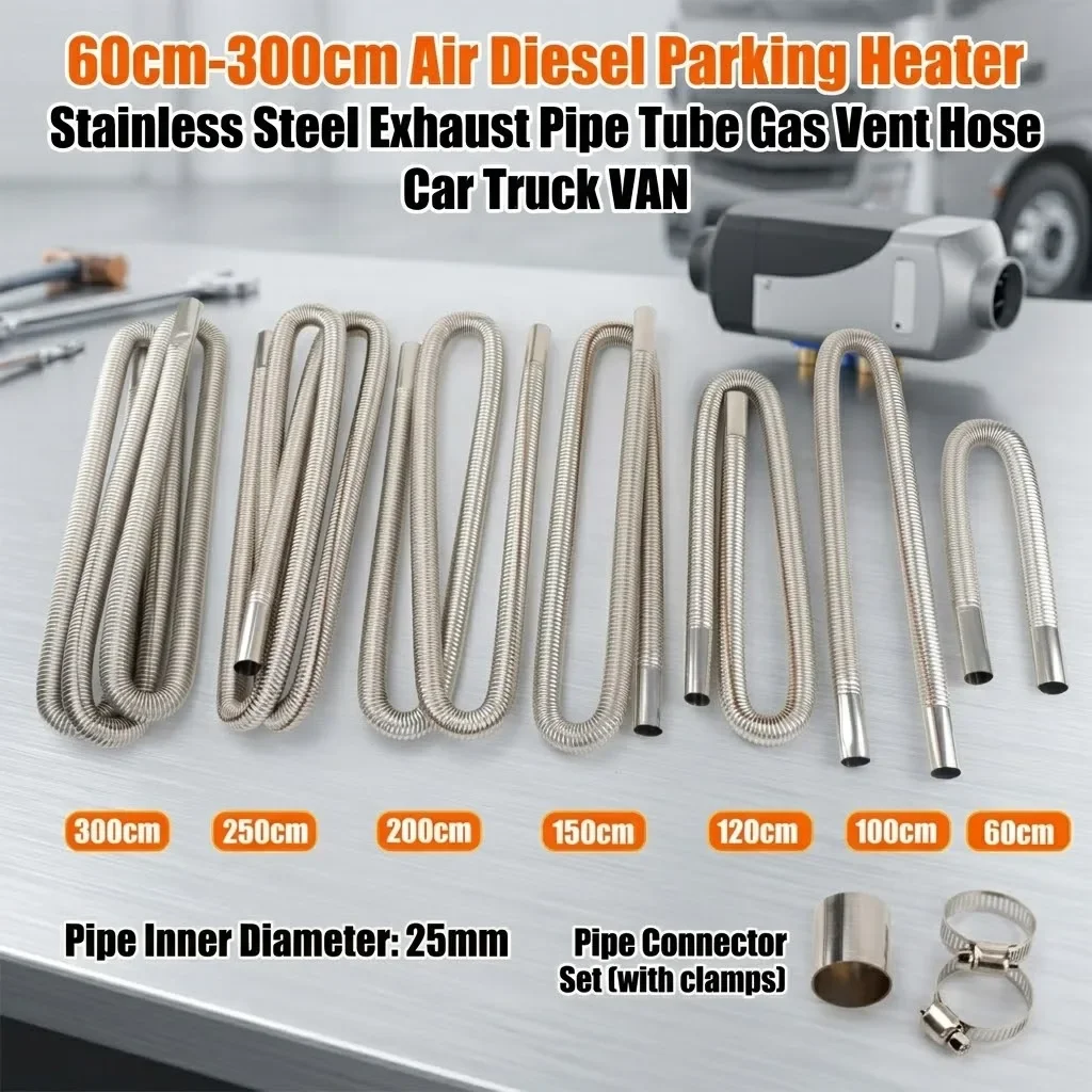 60cm-300cm Air Diesel Parking  - đánh giá và giá Pipe Clamp Bar
