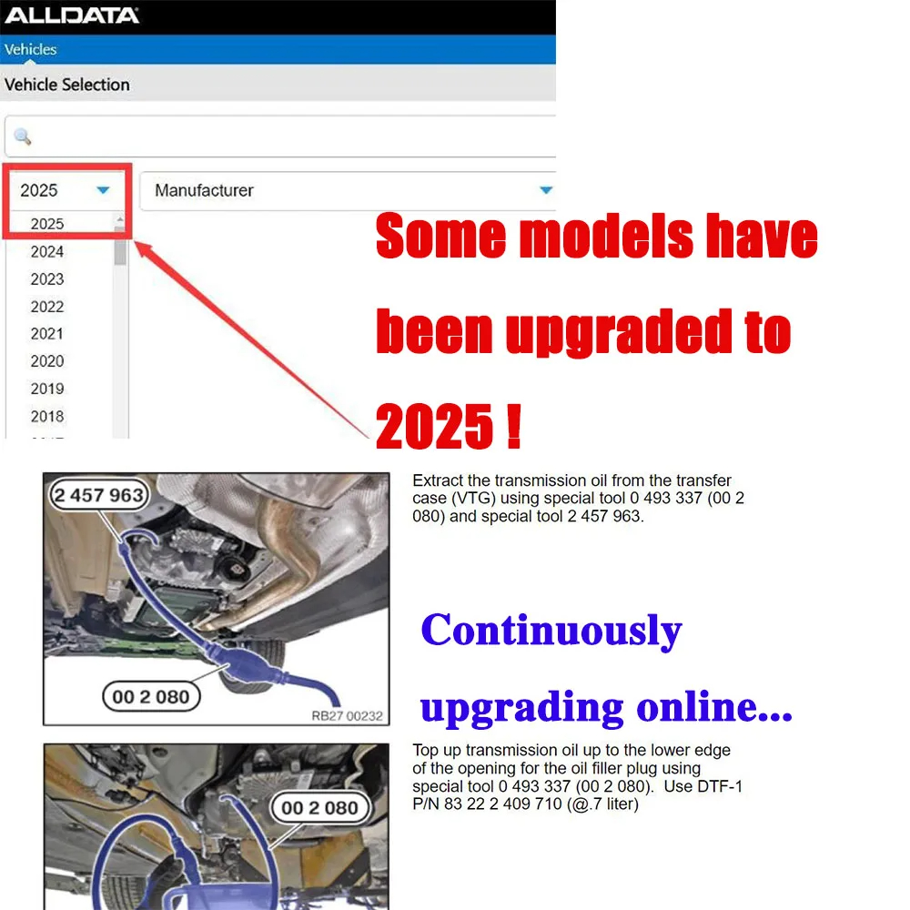 2027 Alldata CAR Data Newest O - đánh giá và giá Special Workshop Tools